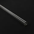 Alphacool HardTube 16/11mm Borosilicate Glass 90 Degree Angle 20/40cm - clear image number null