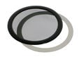 DEMCiflex Staubfilter 120mm, rund - schwarz/schwarz image number null