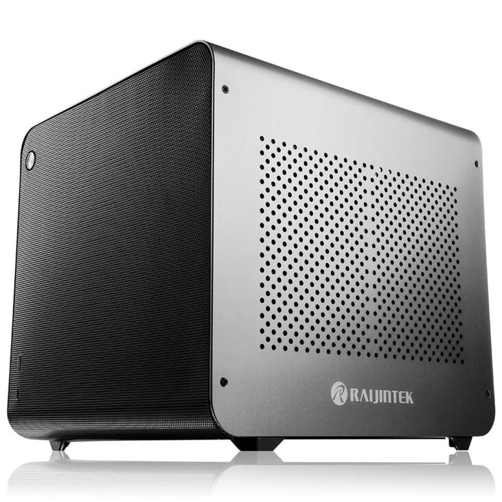 Raijintek METIS EVO AL Mini-ITX case - silver image number 0