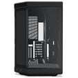 Hyte Y70 Touch Infinite PC Case, Mid Tower - Pitch Black + FP12 3-Pack & NP50 image number null
