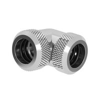 Barrow Multi-Link Adapter 90 Degree 12mm OD to 12mm OD Hardtube - silver