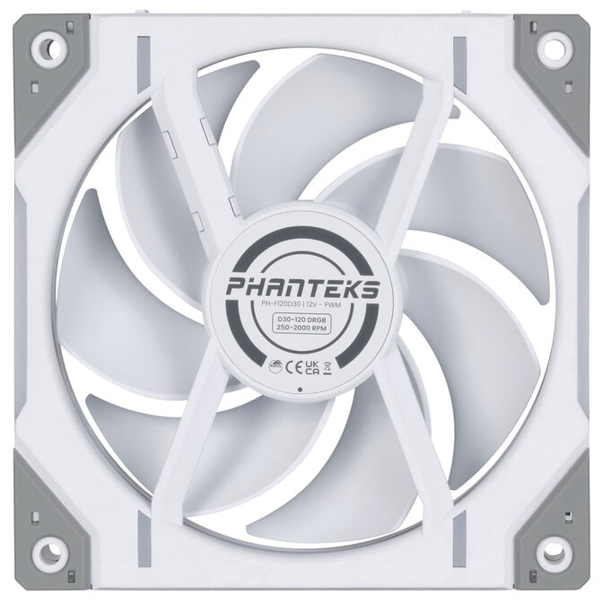 Phanteks XT M3 PC-Geh&auml;use, Mini-Geh&auml;use + D30 PWM Regular Airflow D-RGB L&uuml;fter, 3er Pack, wei&szlig; image number 19