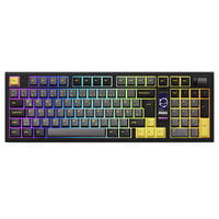 Akko 5098B Plus Black and Gold Wireless Gaming Keyboard, mechanical, Hot-Swap, RGB - Akko V3 Piano Pro Switch