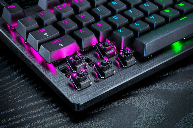 Razer Huntsman V3 Pro Tenkeyless 8KHz Gaming-Tastatur, Razer Analog Optical Gen 2 - ISO (DE), schwarz image number 3