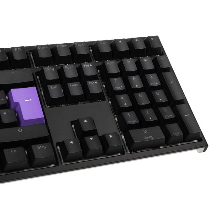 Ducky One 2 Backlit PBT Gaming Keyboard, MX-Black, RGB LED - black image number 9