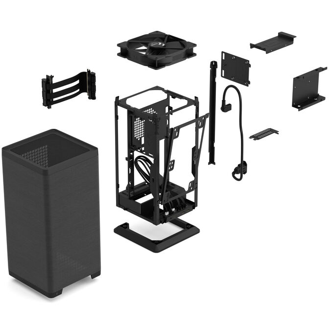 Fractal Design Mood Mini-ITX PC Case - Black image number 9