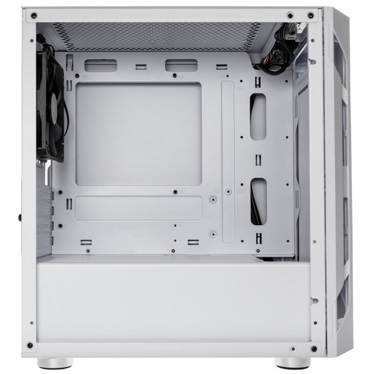 SilverStone Fara H1M Micro-ATX Gehäuse, Tempered Glass - weiß image number 5