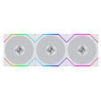 Lian Li UNI FAN TL FLEX Wireless Fan, ARGB - Reverse Blade 120mm, white, 3-pack with controller image number null