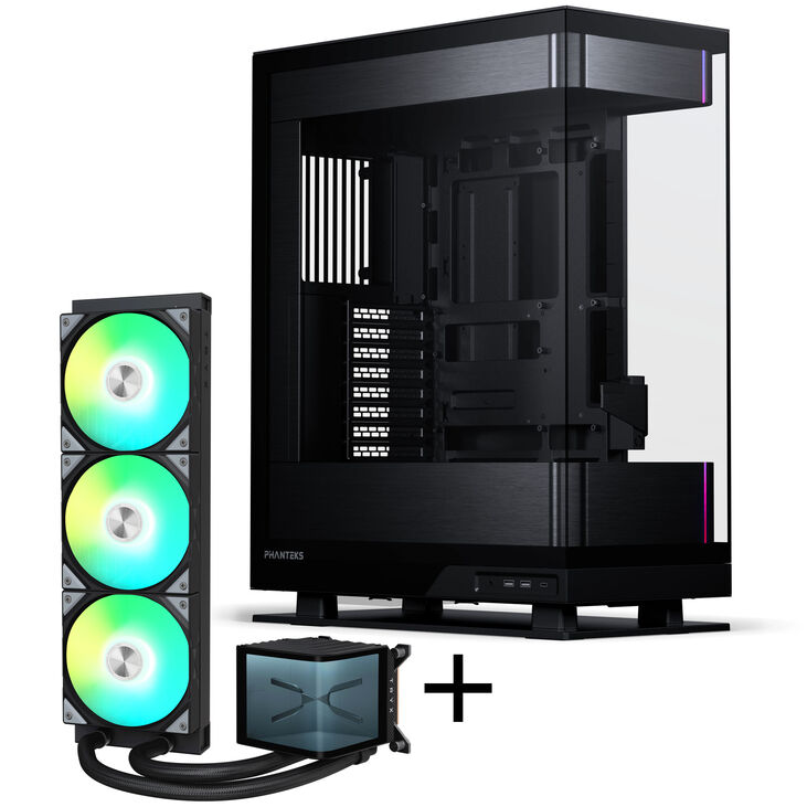 PHANTEKS Evolv X2 + TRYX PANORAMA ARGB Complete Water Cooling - black, 360mm image number 0