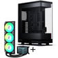PHANTEKS Evolv X2 + TRYX PANORAMA ARGB Complete Water Cooling - black, 360mm