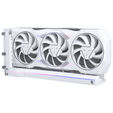 Phanteks Premium PCIe Gen 5 Vertical GPU Bracket, DRGB, with PCIe 5.0 Riser Cable - 220mm, white image number null