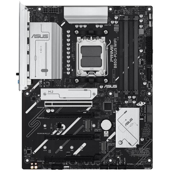 ASUS Prime B850 Plus WiFi Motherboard, Socket AM5, AMD B850, ATX, DDR5 image number 2