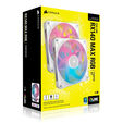 CORSAIR iCUE LINK RX140 MAX RGB PWM L&uuml;fter - 2er-Pack, 140mm, wei&szlig; image number null