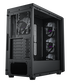 Cooler Master MasterBox 600 ARGB PC-Gehäuse, Midi-Tower, E-ATX, RGB, Tempered Glass - schwarz image number null