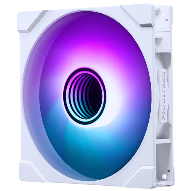 PHANTEKS M25 Gen2 PWM D-RGB L&uuml;fter, 3er-Pack - 140mm, wei&szlig; image number 2