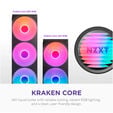 NZXT Kraken Core 360 RGB AiO Wasserk&uuml;hlung - 360mm, schwarz image number null