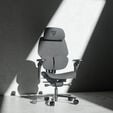 ThunderX3 FLEX Pro Gaming Stuhl, ergonomisch - Stoff, grau image number null