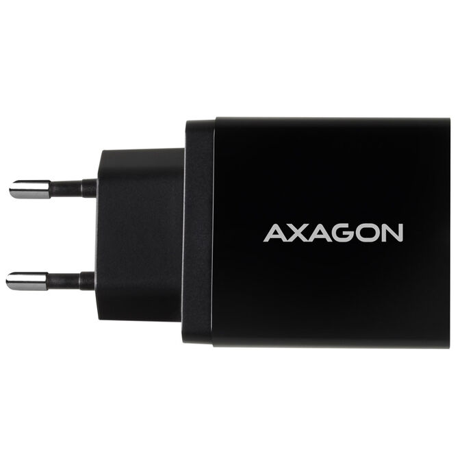 AXAGON ACU-QS24 Ladeger&auml;t, 2x USB-A, QC3.0/Smart 5V 1,2A, 24W - schwarz image number 2