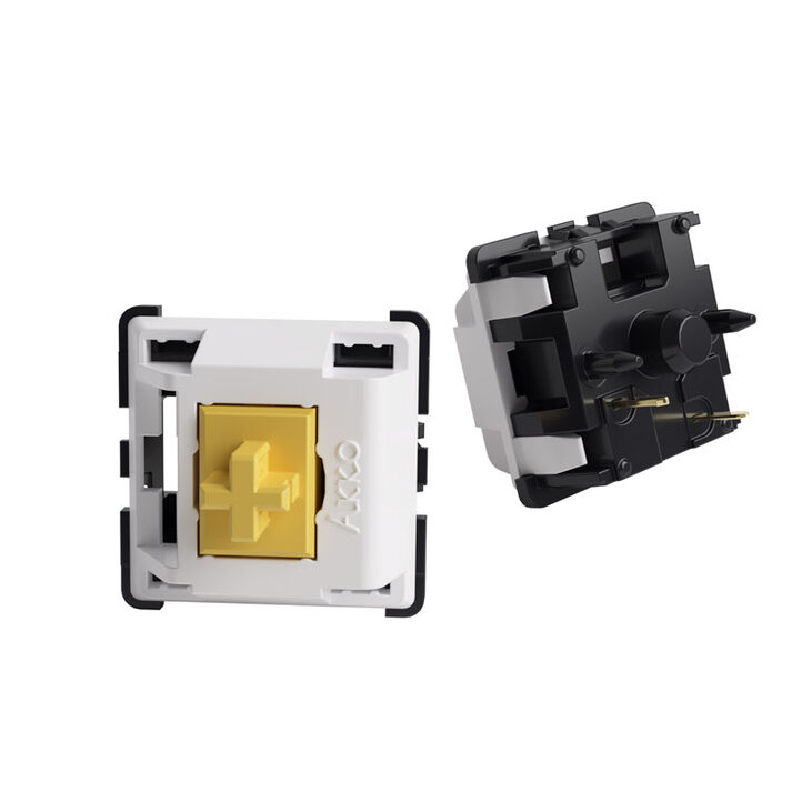 AKKO Penguin Silent Switch, mechanical, 5-Pin, tactile, MX-Stem, 43g - 45 pieces image number 1