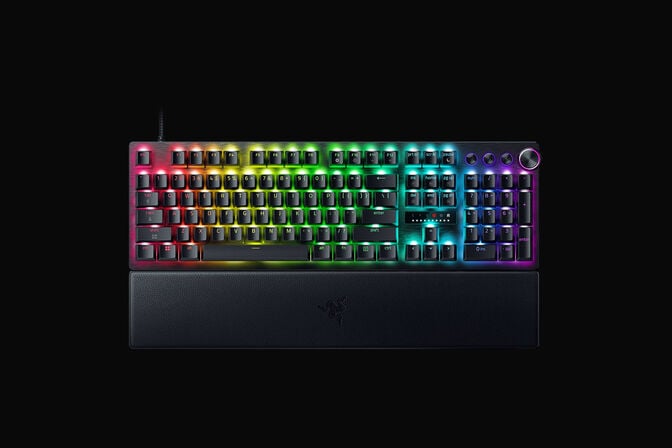 Razer Huntsman V3 Pro 8KHz Gaming-Tastatur, Razer Analog Optical Gen 2 - ISO (DE), schwarz image number 1