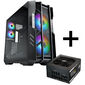 Cooler Master HAF 700 Big-Tower + Cooler Master MWE Gold V2, 80 PLUS Gold Netzteil, modular, PCIe 5.0 - 850 Watt