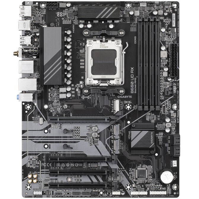 GIGABYTE B650 UD AX Mainboard, Sockel AM5, AMD B650, ATX, DDR5 image number 2