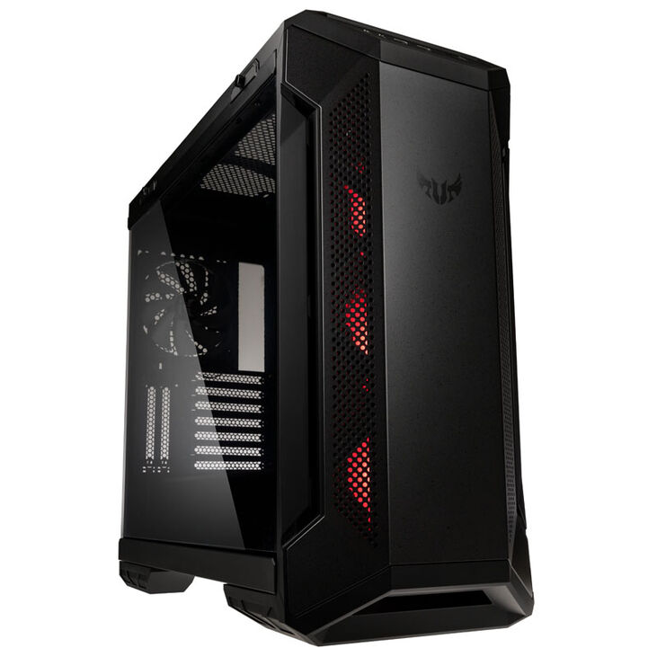 ASUS TUF GT501 Mid Tower, Tempered Glass - Black image number 0
