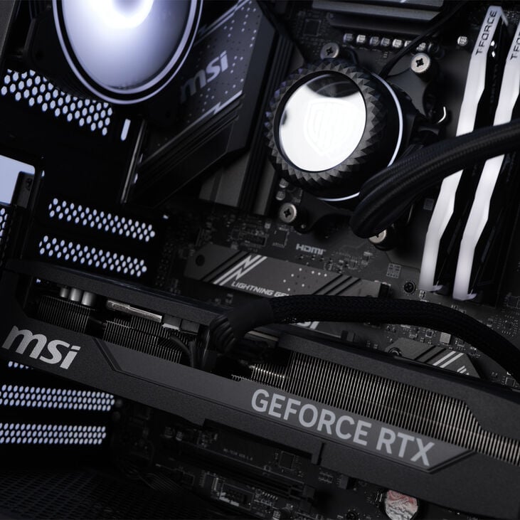 Gaming PC Mach 6 powered by MSI, AMD Ryzen 7 9800X3D, NVIDIA GeForce RTX 5080 - Fertig-PC image number 1