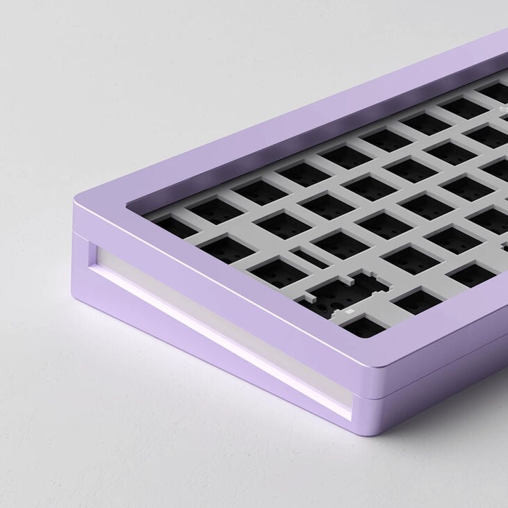 Akko MonsGeek M7 VIA Barebone Gaming-Tastatur, 65%, Hot-Swap-fähig, RGB, ANSI-Layout - lila image number 5