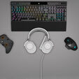 Corsair HS65 Surround Headset - white image number null