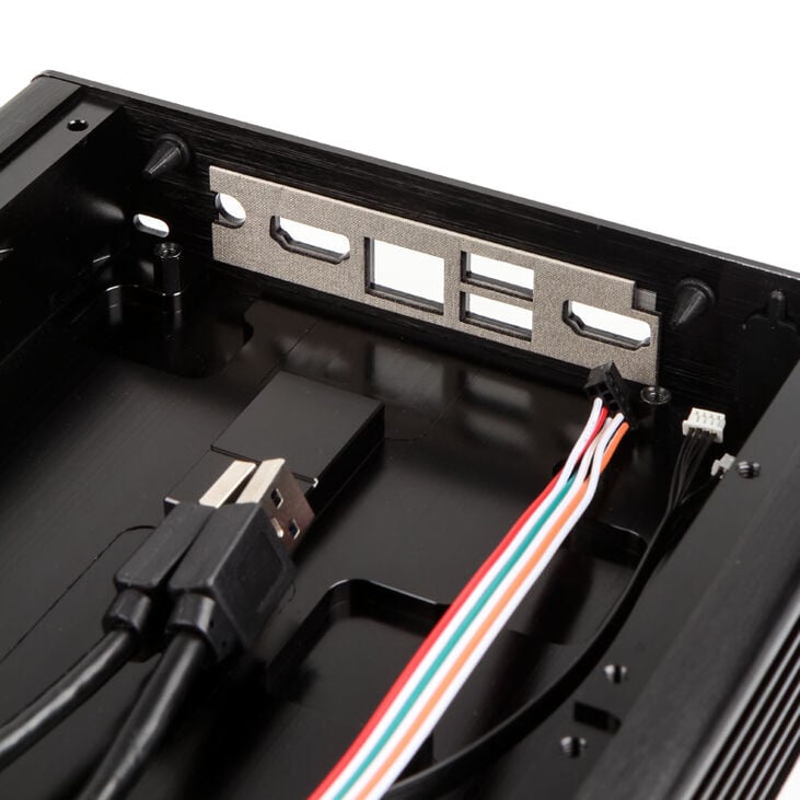 Akasa Newton S7D UCFF-Gehäuse (Intel NUC), OEM - schwarz image number 6