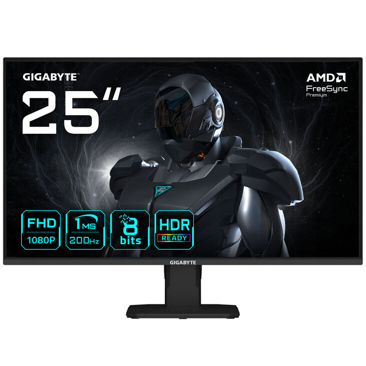 GIGABYTE G25F2EU, 24,5 Zoll FHD Gaming-Monitor, 200Hz, SS-IPS, FreeSync Premium image number 0