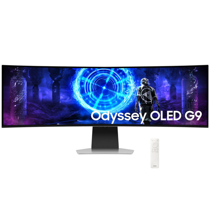 Samsung Odyssey OLED G9 G95SD, 49 Zoll Gaming Monitor, 240Hz, QD-OLED, G-SYNC Compatible image number 0