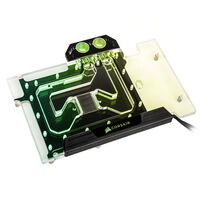 Corsair Hydro X Series XG5 RGB 3090 Ti FE GPU water block - Acrylic + Nickel