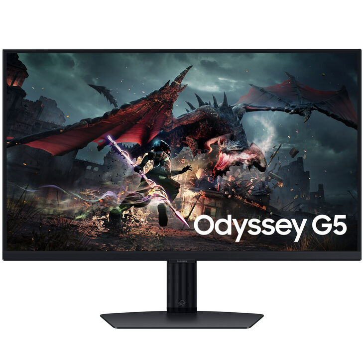 Samsung Odyssey G5 G50D (2024) Gaming Monitor, 27 Zoll, 180Hz, IPS, FreeSync image number 1