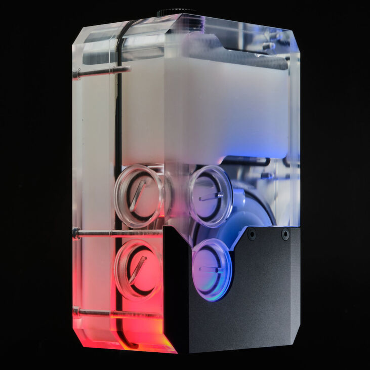 PHANTEKS Glacier EZ-Fit 140RES-D5 Pump and Reservoir – Black image number 3