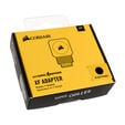 Corsair Hydro X Series XF Adapter Y-Splitter G1/4 inch AG to 2x G1/4 inch IG - rotatable, black image number null