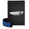 CableMod C-Series Pro ModMesh Sleeved 12V-2x6 12VHPWR Dual StealthSense-Kabel-Kit f&uuml;r Corsair RMi, RMx (Black Label) - schwarz/blau