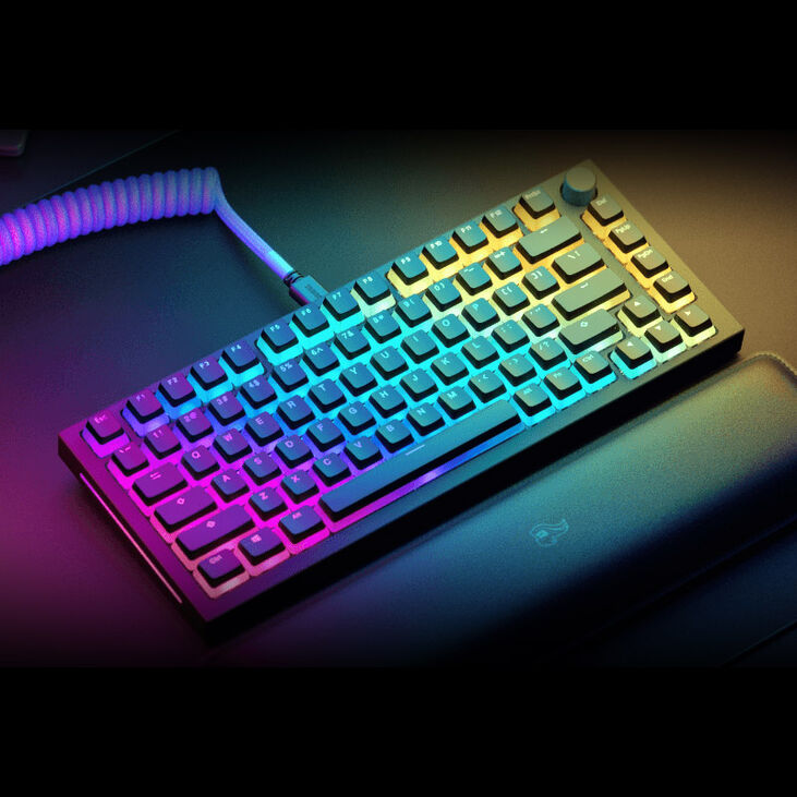 Glorious Aura Keycaps - 145 Keycaps, US layout, black image number 3