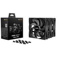 be quiet! Pure Wings 3 L&uuml;fter, PWM - schwarz, 120mm, 3er-Pack image number null