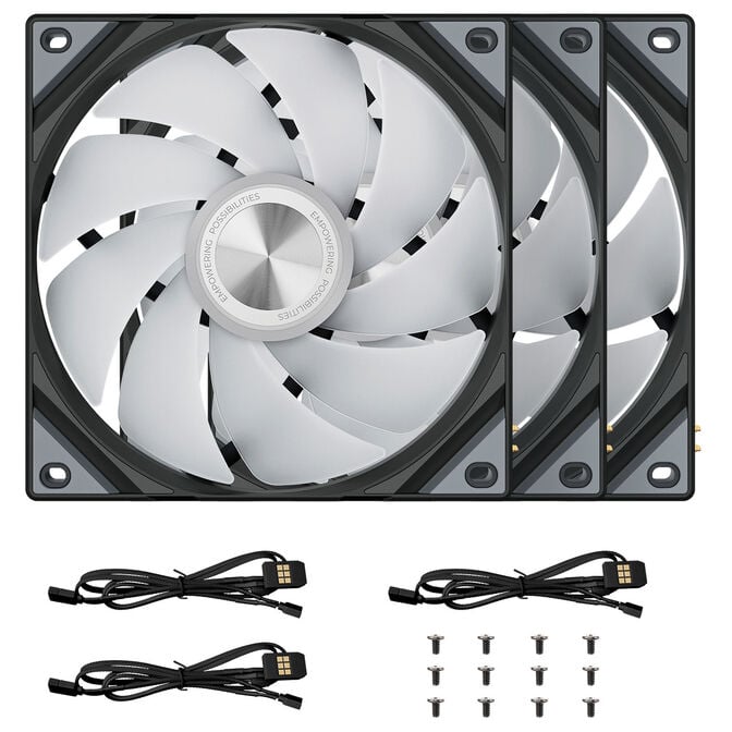TRYX ROTA SL ARGB L&uuml;fter -  3er-Pack, 120 mm, schwarz image number 14