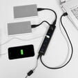 AXAGON HUE-SA7BP USB-A-Hub, 7x USB 3.0, 1x Micro-USB - 400 mm Cable, Power Supply image number null