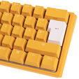 Ducky One 3 Yellow Mini Gaming Tastatur, RGB LED - MX-Brown image number null