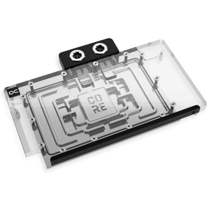 Alphacool Core GeForce RTX 5090 TUF Gaming GPU Water Cooler, ARGB, with Backplate - Acrylic image number 1