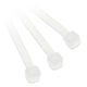 InLine Cable Tie Set 100 Pieces - natural