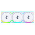 Lian Li UNI FAN SL Wireless ARGB PWM L&uuml;fter, 3er-Pack inkl. Controller - 120 mm, wei&szlig; image number null
