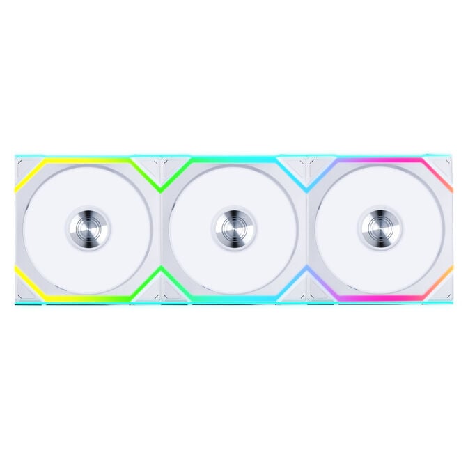 Lian Li UNI FAN SL Wireless ARGB PWM L&uuml;fter, 3er-Pack inkl. Controller - 120 mm, wei&szlig; image number 0