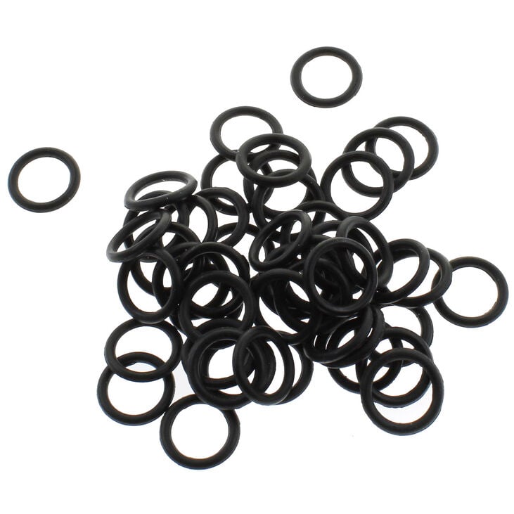 XSPC G1/4-inch Thread Sealing Rings - 50 Pieces, Black image number 0