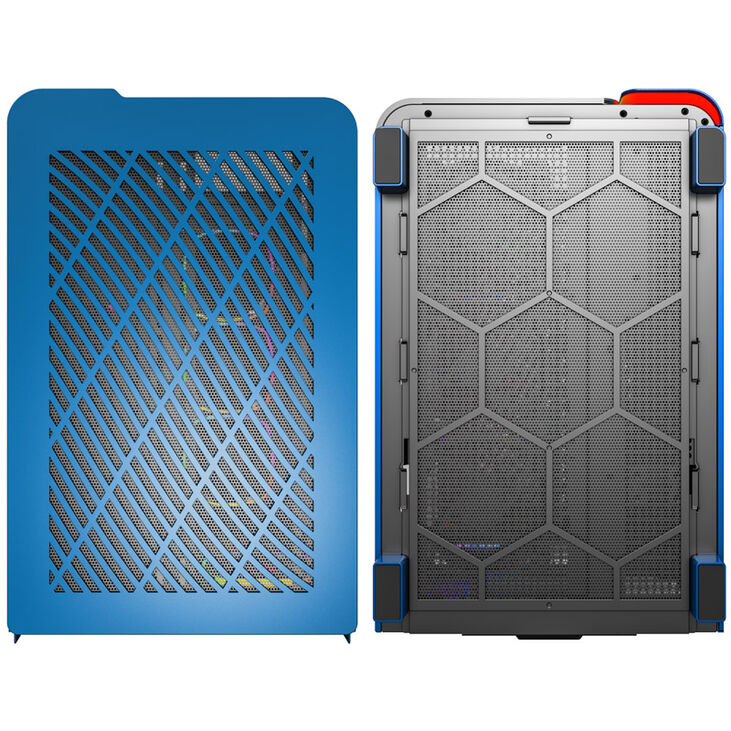 Montech KING 95 PRO Mid Tower, Tempered Glass, ARGB - Berlin Blue image number 7
