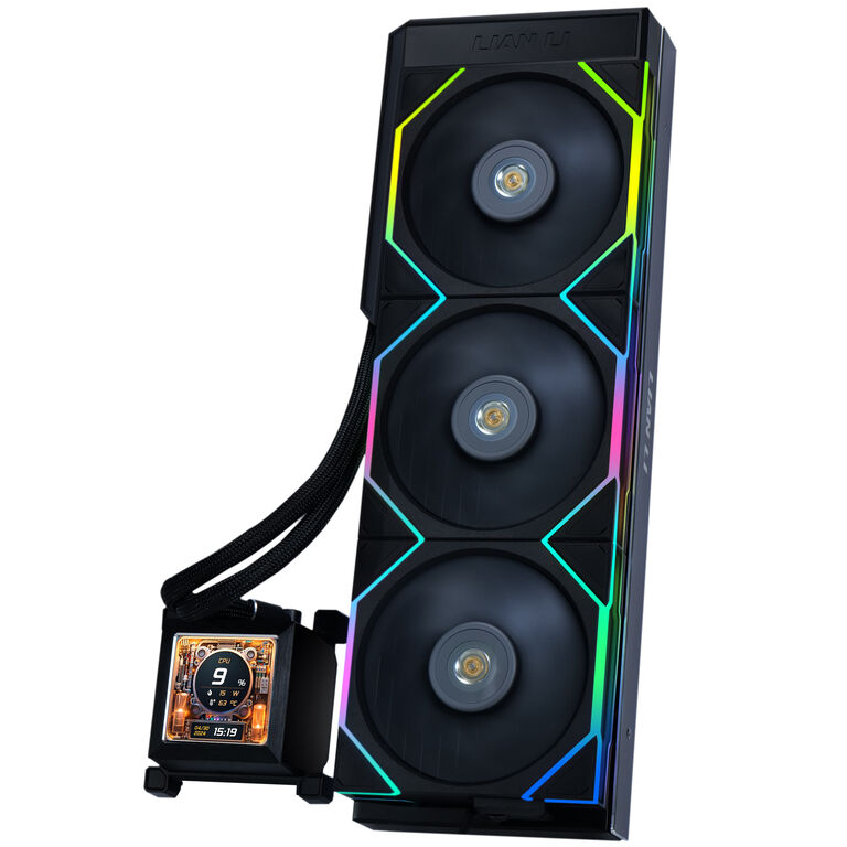 Lian Li HydroShift LCD 360 TL AIO Water Cooler Black